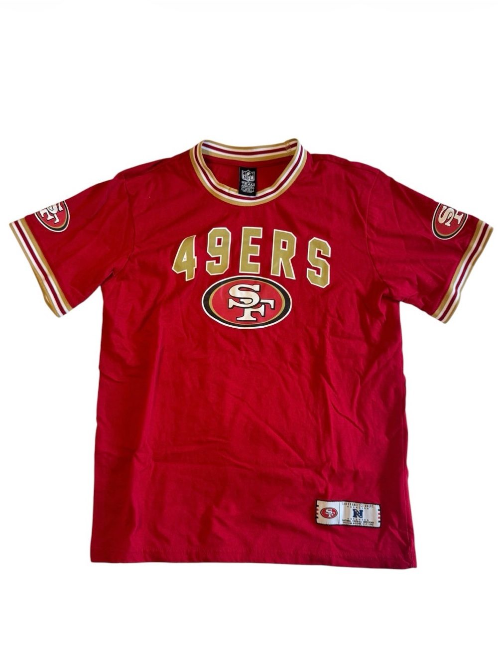 San Francisco 49ers Red Kids Short Sleeve Tee
